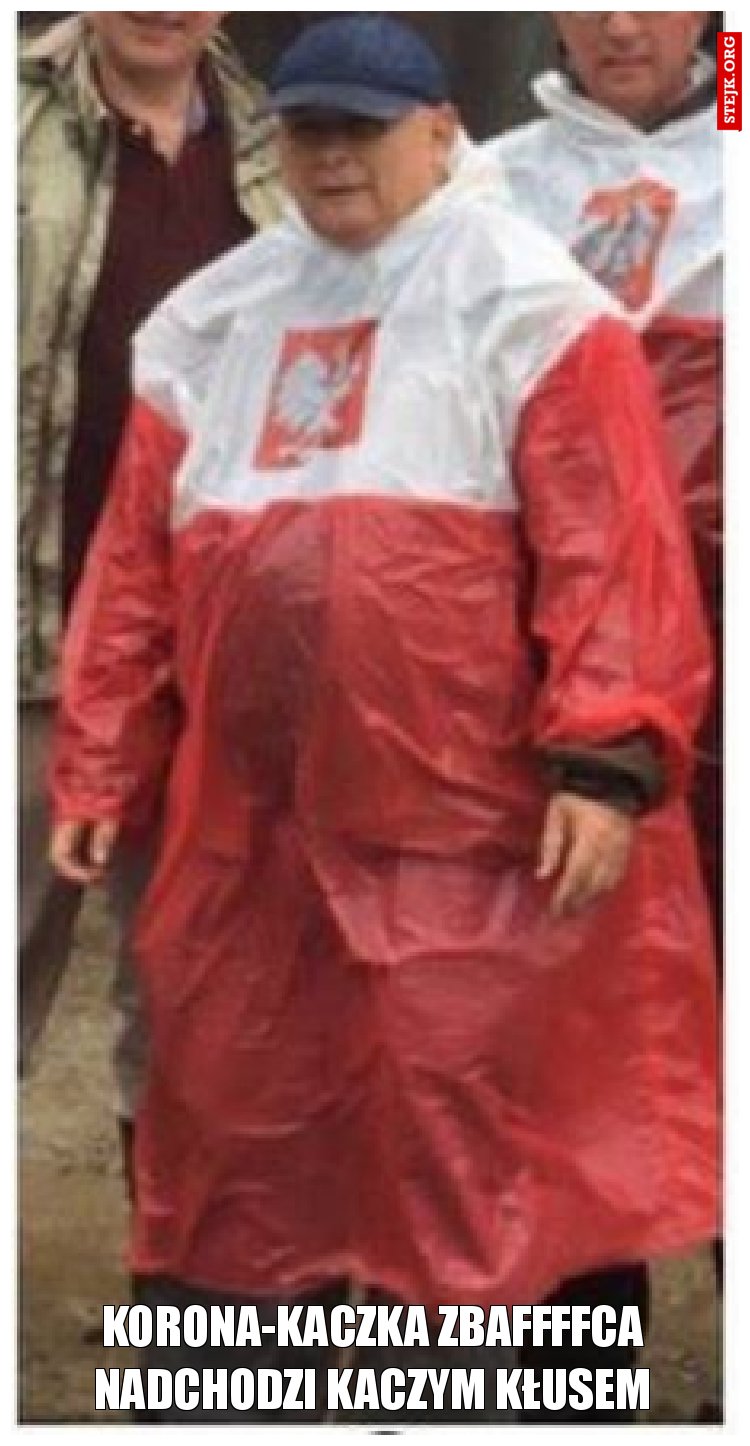 korona-kaczka zbaffffca nadchodzi kaczym kłusem