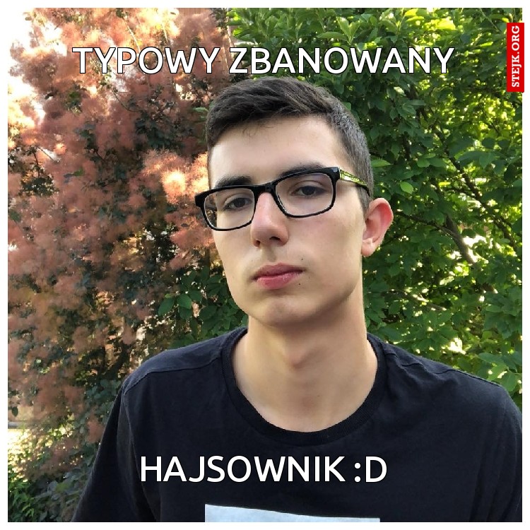 typowy zbanowany
