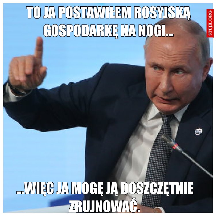 Nieprawdą jest,że wyłączam gaz wszystkim Polakom.