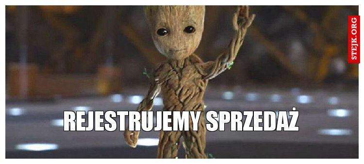 rejestrujemy sprzedaż