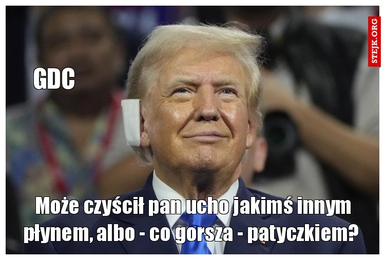 Może czyścił pan ucho jakimś innym płynem, albo - co gorsza - patyczkiem? 