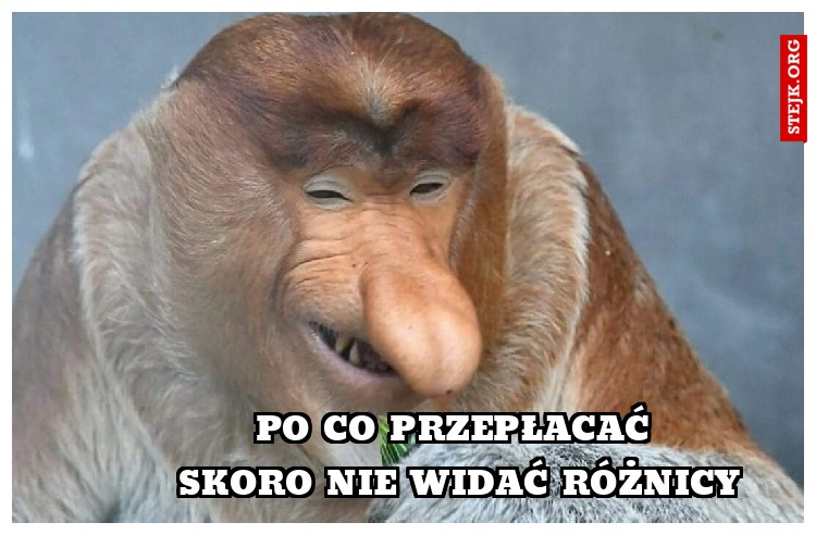 Po co przepłacać 