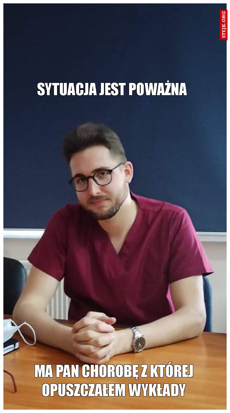 Sytuacja jest poważna
