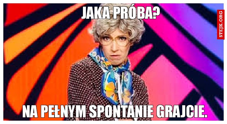 Jaka próba?