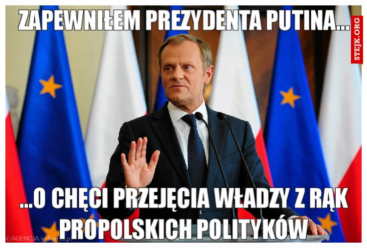 Zapewniłem prezydenta Putina...