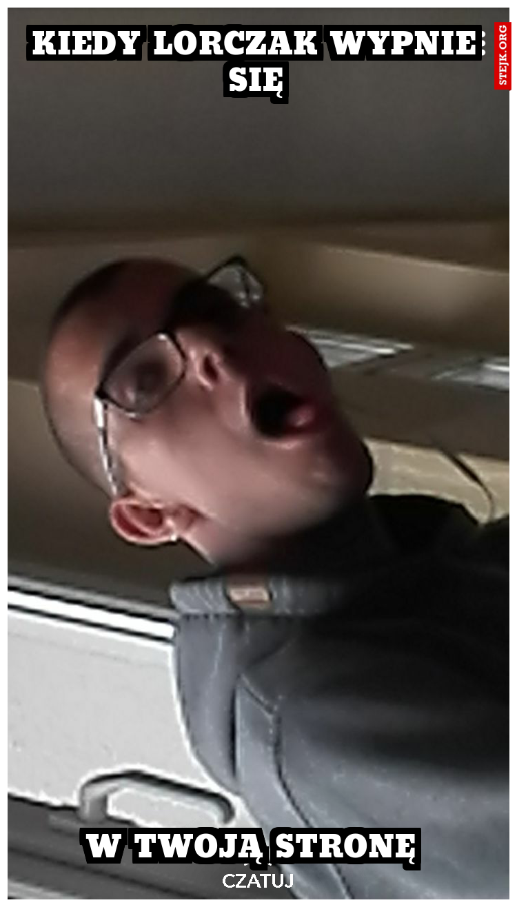Kiedy Lorczak wypnie się