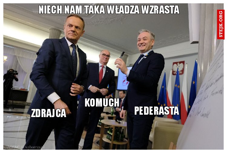 Niech nam taka władza wzrasta