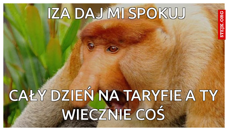 Iza daj mi spokuj