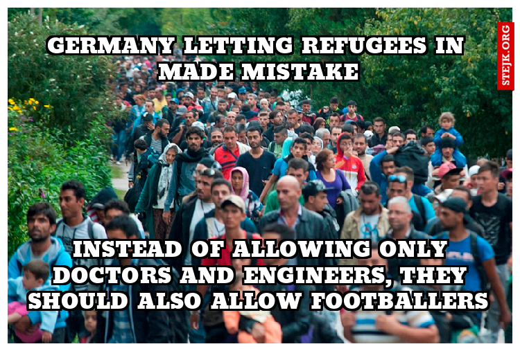 Germany letting refugees in made mistake