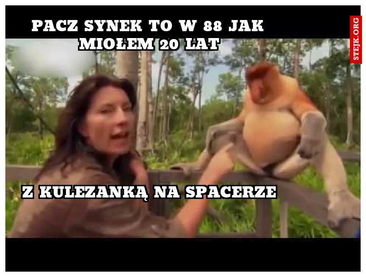 pacz synek to w 88 jak miołem 20 lat