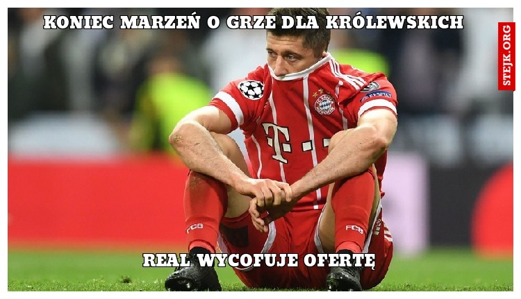 Koniec marzeń o grze dla Królewskich