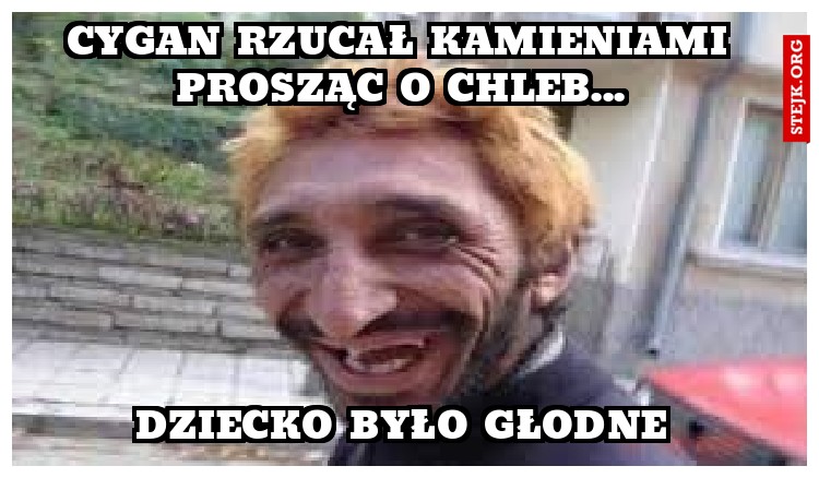 DZIECKO BYŁO GŁODNE