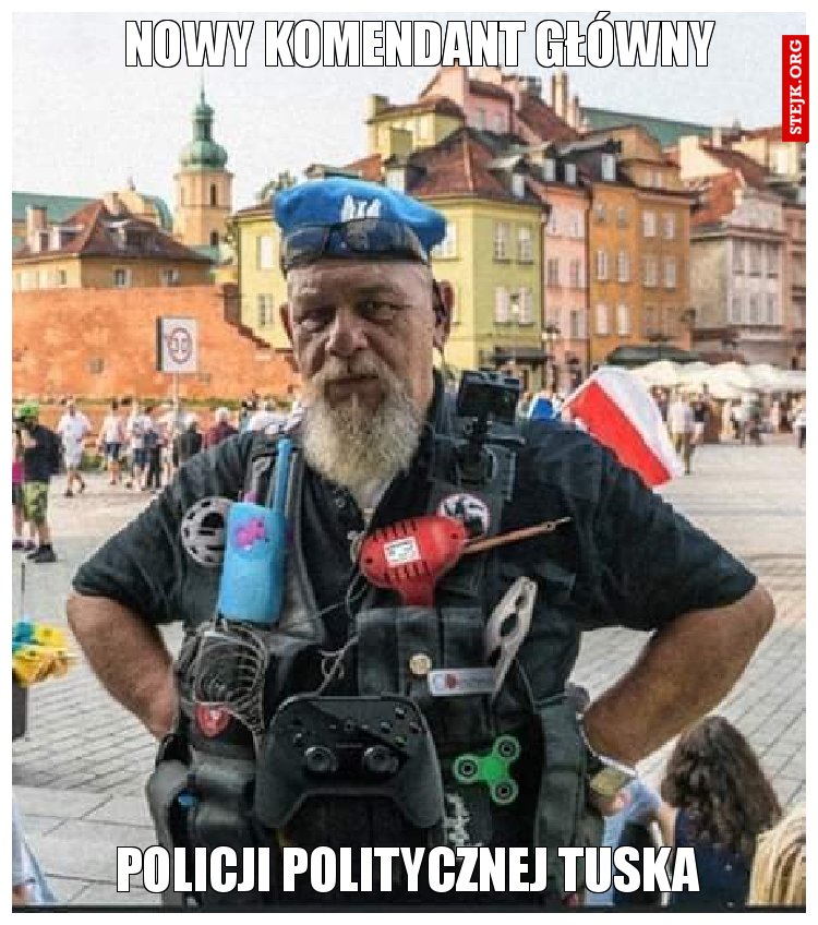 Nowy komendant główny