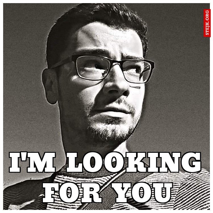 I'm looking for YOU