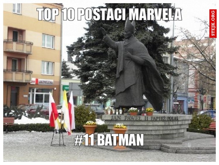 Top 10 postaci Marvela 