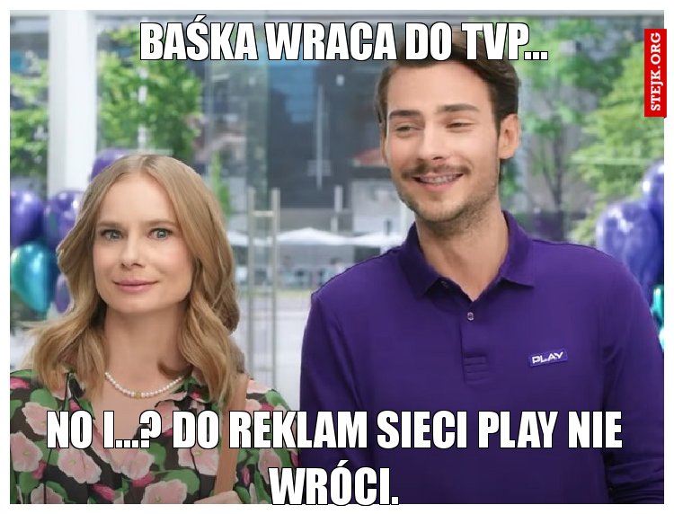 Baśka wraca do TVP...