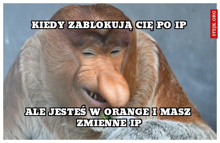 Kiedy zablokują cię po ip