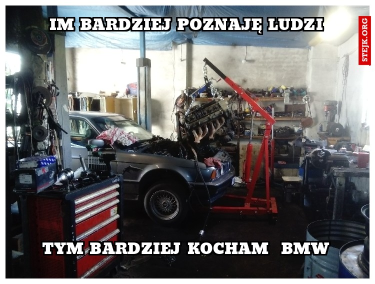 im bardziej poznaję ludzi