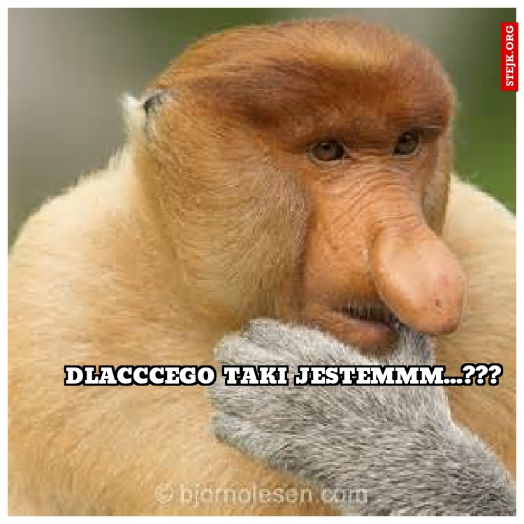 dlacccego taki JESTEMMM...???