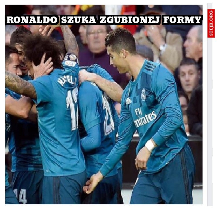 Ronaldo szuka zgubionej formy
