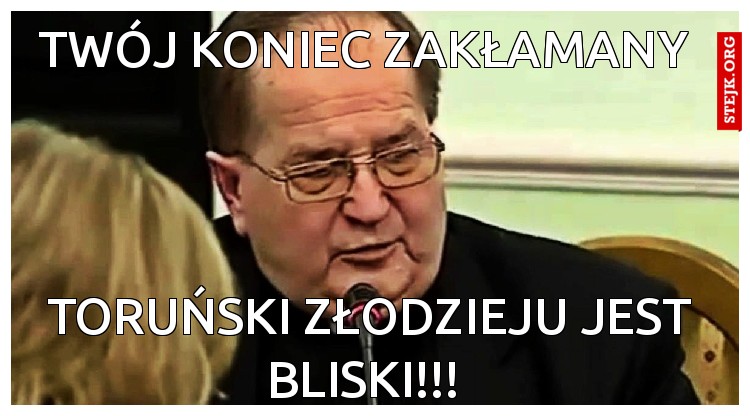 Twój koniec zakłamany 