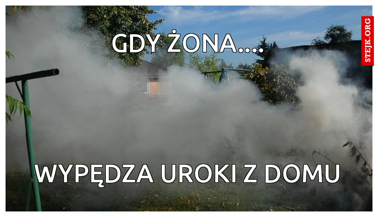 gdy żona....