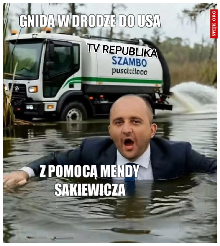 gnida w drodze do usa
