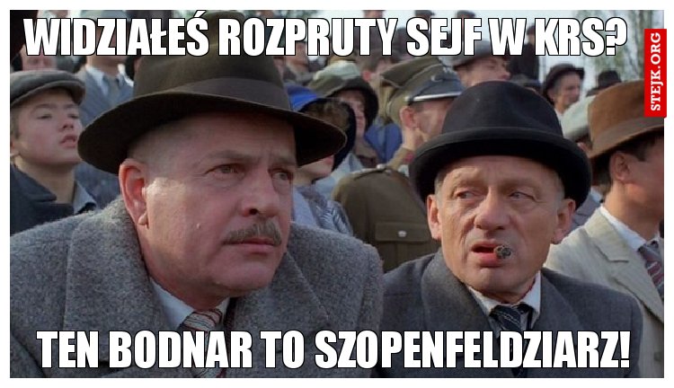 Widziałeś rozpruty sejf w krs?