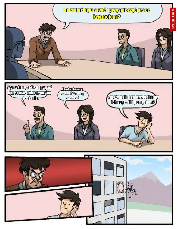 Co zrobić by ułatwić i przyspieszyć prace kwotacjom ?