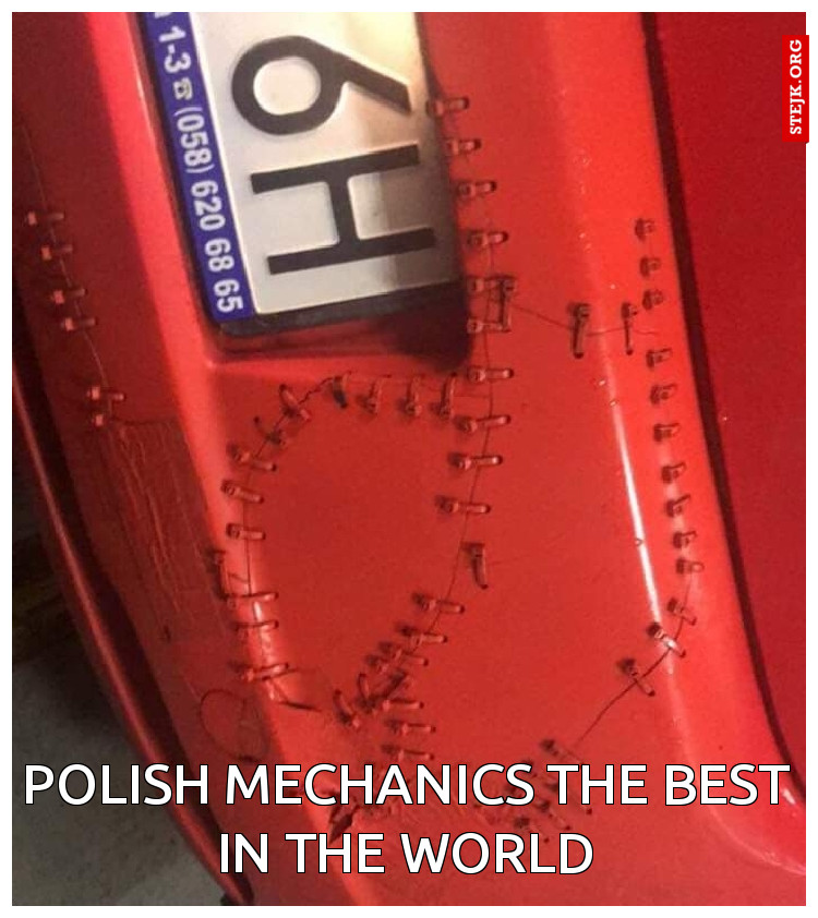 Polish mechanics the best in the world