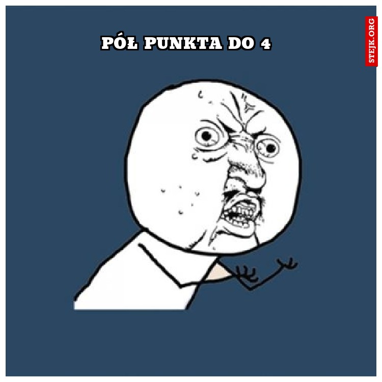 pół punkta do 4 