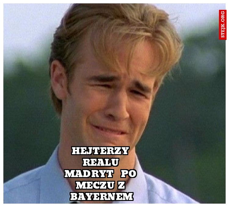 Hejterzy Realu Madryt  po meczu z bayernem