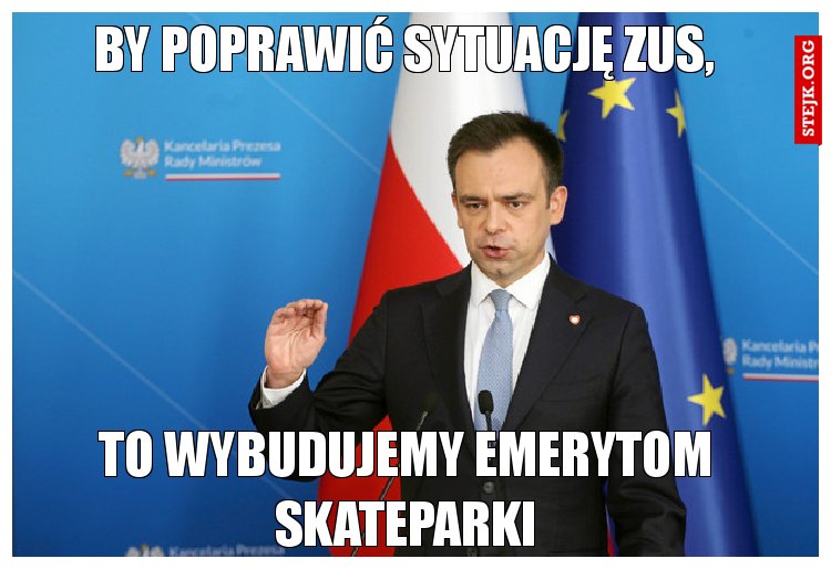 By poprawić sytuację ZUS,