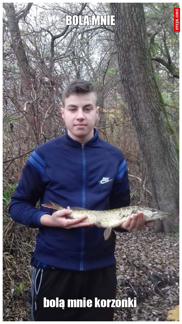 bolą mnie