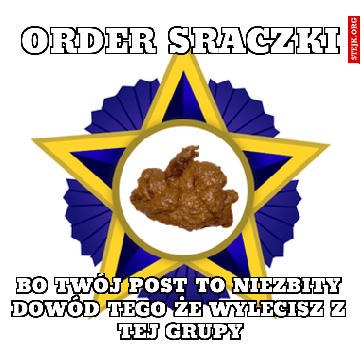orDER SRACZKI