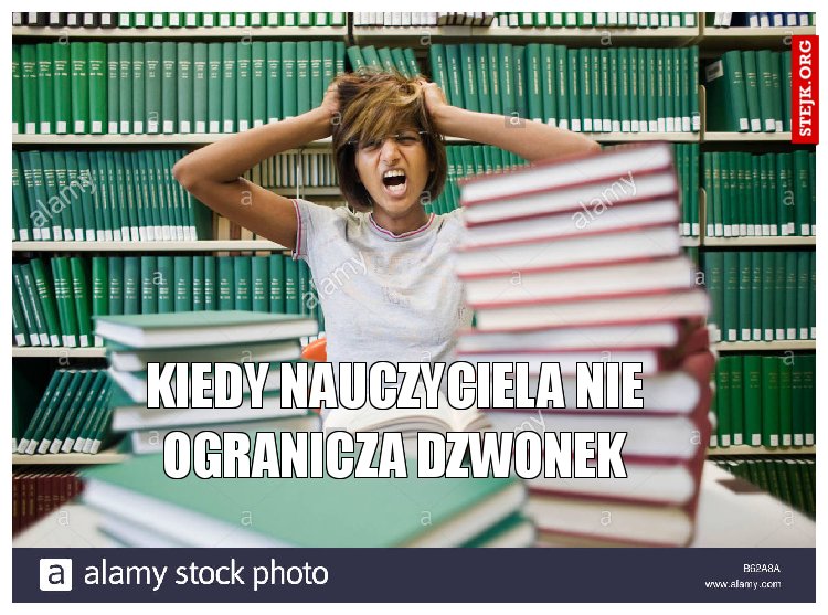 Kiedy nauczyciela nie ogranicza dzwonek