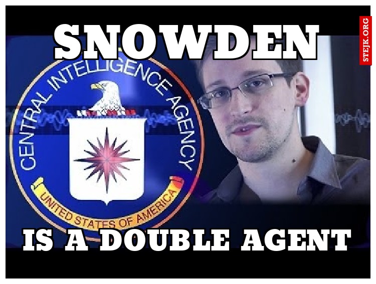Snowden is a double agent