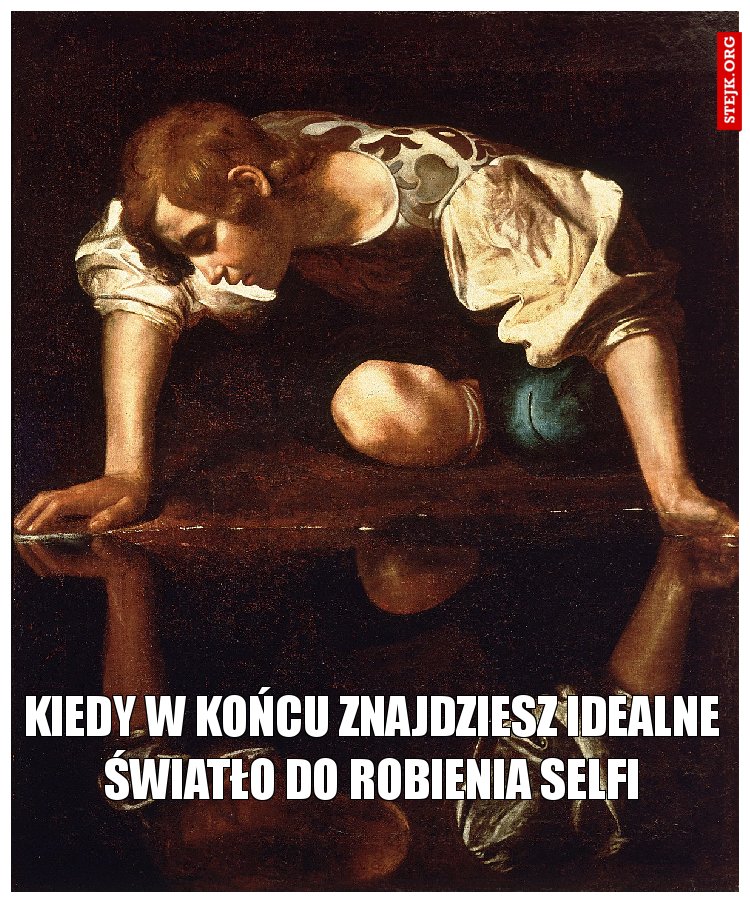 Kiedy w końcu znajdziesz idealne światło do robienia selfi