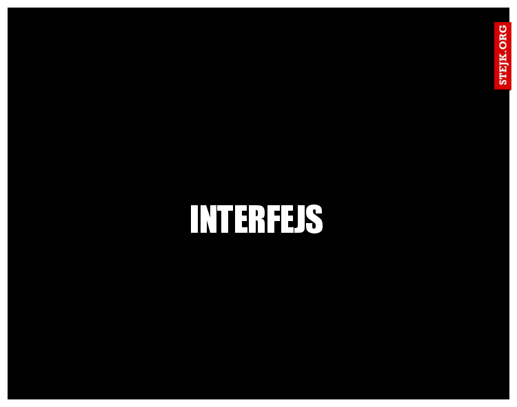 interfejs