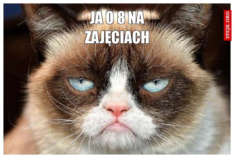 Ja o 8 na zajęciach