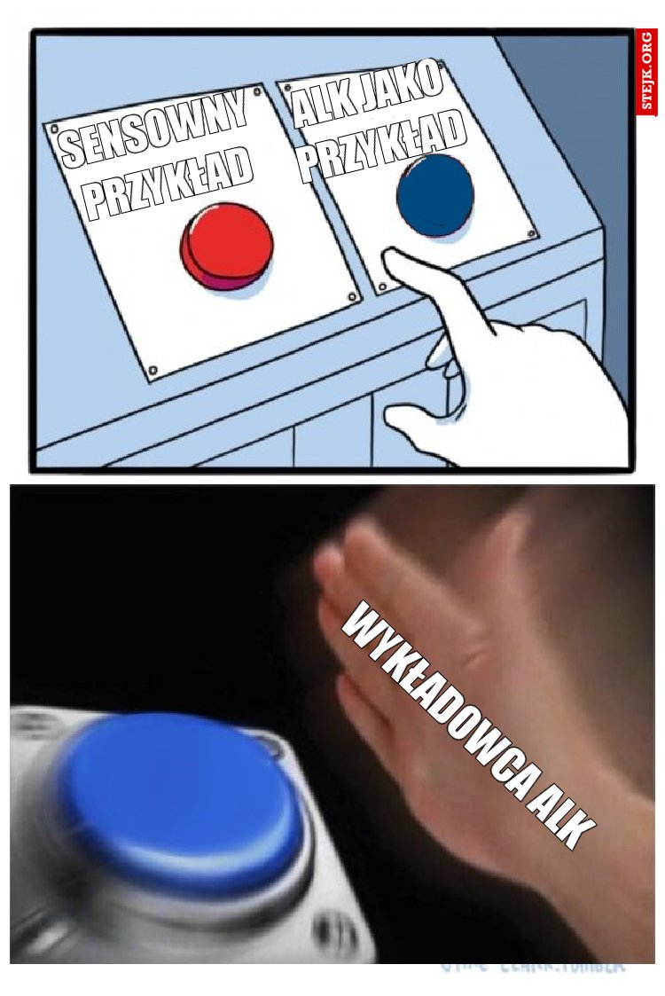 sensowny przykład
