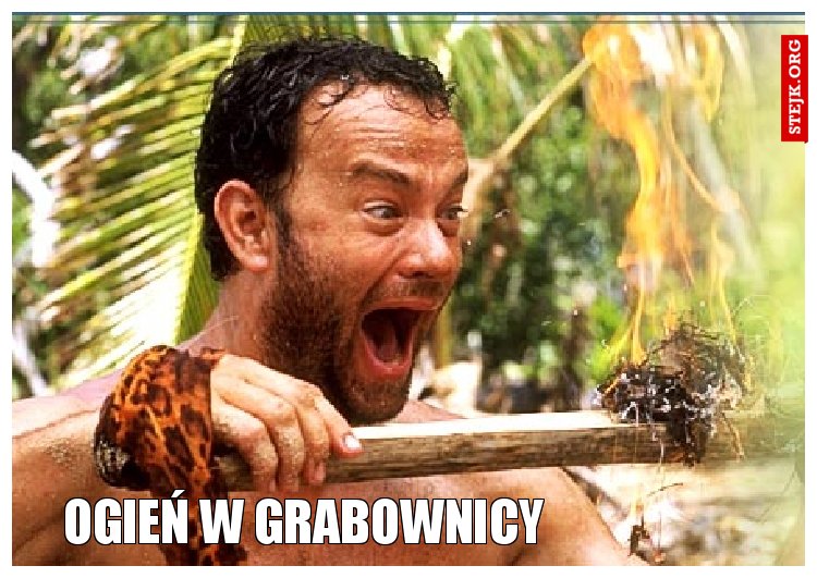 Ogień w Grabownicy 
