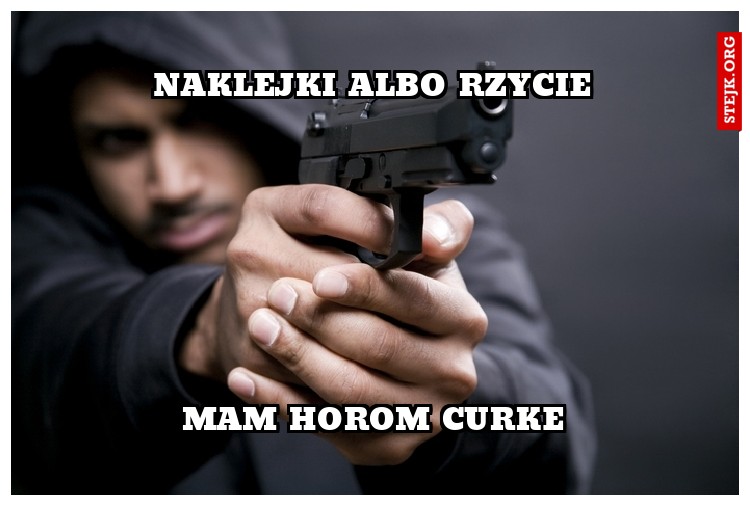 naklejki albo rzycie
