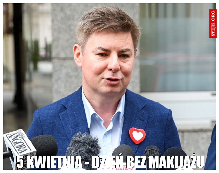 5 kwietnia - dzień bez makijażu