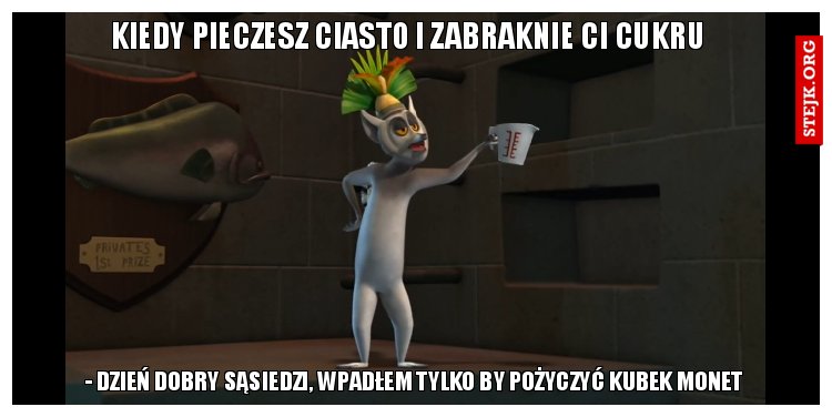 Kiedy pieczesz ciasto i zabraknie Ci cukru 