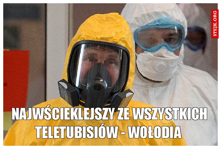 Najwścieklejszy ze wszystkich teletubisiów - Wołodia 