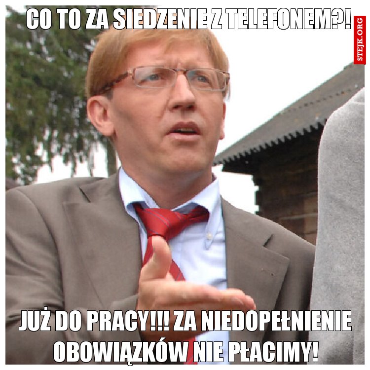 Co to za siedzenie z telefonem?!