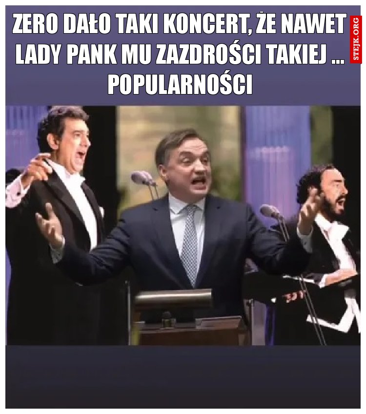 ZERO dało taki koncert, że nawet Lady Pank mu zazdrości takiej ... popularności