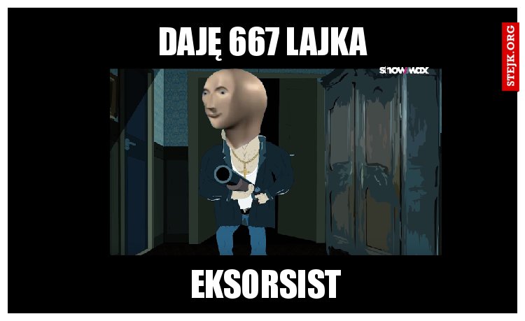 Daję 667 lajka