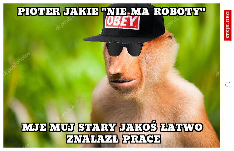 pioter jakie "nie ma roboty"